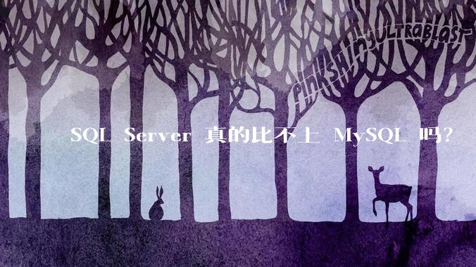 SQL Server 真的比不上 MySQL 吗？